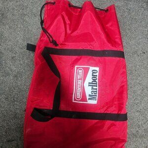 Marlboro adventure team VERY LARGE duffel bag laundry camping drawstring vtg